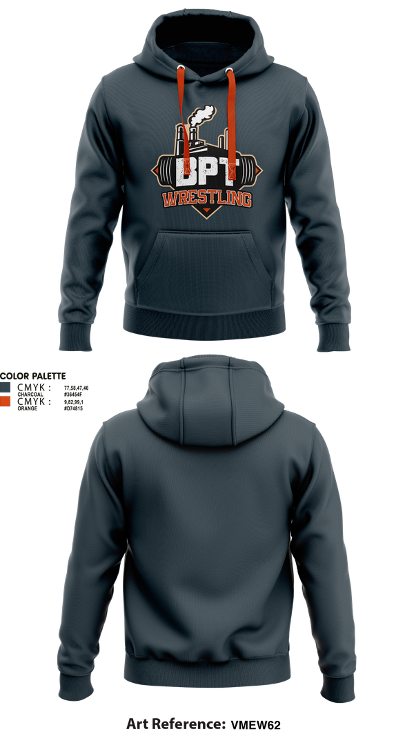 Hoodie, BPT Wrestling, Wrestling, Teamtime, Team time, sublimation, custom sports apparel, team uniforms, spirit wear, spiritwear, sports uniforms, custom shirts, team store, custom team store, fundraiser sports, apparel fundraiser