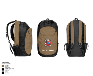 Gear Bag, VQ3 Det Travis, , Teamtime, Team time, sublimation, custom sports apparel, team uniforms, spirit wear, spiritwear, sports uniforms, custom shirts, team store, custom team store, fundraiser sports, apparel fundraiser
