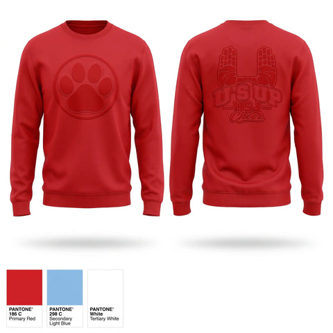Crew Neck Sweatshirt, USJ Bruins, Spirit Store, Teamtime, Team time, sublimation, custom sports apparel, team uniforms, spirit wear, spiritwear, sports uniforms, custom shirts, team store, custom team store, fundraiser sports, apparel fundraiser