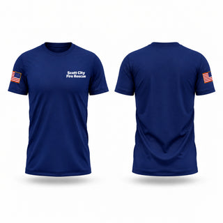Short Sleeve Performance Shirt, Scott City Fire Rescue, Fire Department, Teamtime, Team time, sublimation, custom sports apparel, team uniforms, spirit wear, spiritwear, sports uniforms, custom shirts, team store, custom team store, fundraiser sports, apparel fundraiser