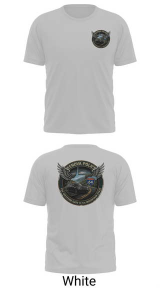 Short Sleeve Performance Shirt, Kenova Police Department, Police, Teamtime, Team time, sublimation, custom sports apparel, team uniforms, spirit wear, spiritwear, sports uniforms, custom shirts, team store, custom team store, fundraiser sports, apparel fundraiser