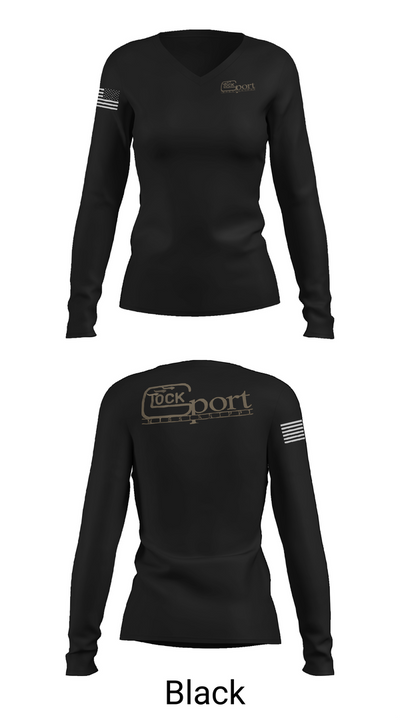 Csf 95322633 Women's Long Sleeve V-neck Shirt - 35