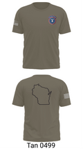 Waukesha recruiting station 70828393 Old School Cotton Feel Shirt - 70