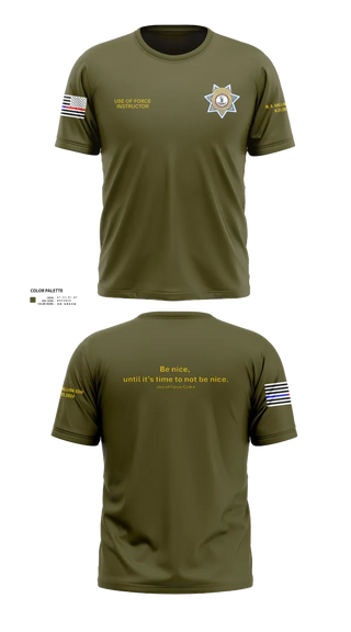 Short Sleeve Performance Shirt, Stafford County Fire Marshal's Office, Police, Teamtime, Team time, sublimation, custom sports apparel, team uniforms, spirit wear, spiritwear, sports uniforms, custom shirts, team store, custom team store, fundraiser sports, apparel fundraiser