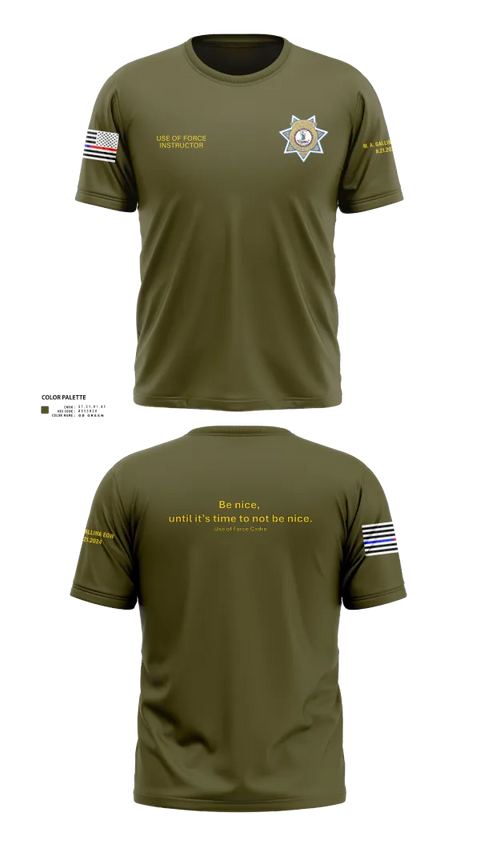 Short Sleeve Performance Shirt, Stafford County Fire Marshal's Office, Police, Teamtime, Team time, sublimation, custom sports apparel, team uniforms, spirit wear, spiritwear, sports uniforms, custom shirts, team store, custom team store, fundraiser sports, apparel fundraiser