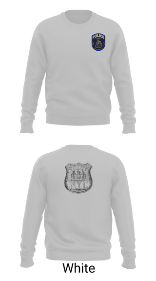 Crew Neck Sweatshirt, NYHP - NYCs Courageous, Police, Teamtime, Team time, sublimation, custom sports apparel, team uniforms, spirit wear, spiritwear, sports uniforms, custom shirts, team store, custom team store, fundraiser sports, apparel fundraiser