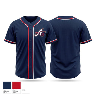 Full Button Baseball Jersey, East Texas Arsenal, Baseball, Teamtime, Team time, sublimation, custom sports apparel, team uniforms, spirit wear, spiritwear, sports uniforms, custom shirts, team store, custom team store, fundraiser sports, apparel fundraiser
