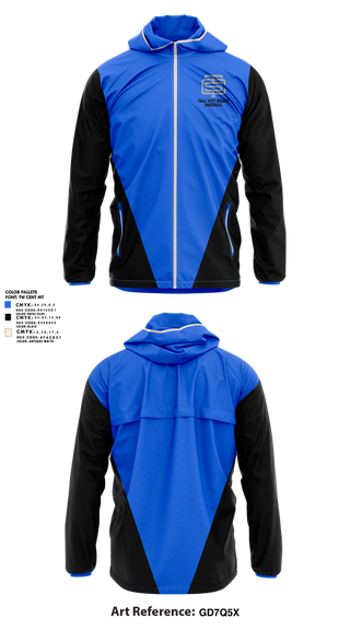 Windbreaker, Tall City Select, Baseball, Teamtime, Team time, sublimation, custom sports apparel, team uniforms, spirit wear, spiritwear, sports uniforms, custom shirts, team store, custom team store, fundraiser sports, apparel fundraiser