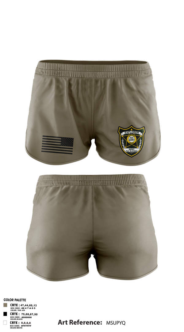 Ranger Panties, Explorer Post 2247, , Teamtime, Team time, sublimation, custom sports apparel, team uniforms, spirit wear, spiritwear, sports uniforms, custom shirts, team store, custom team store, fundraiser sports, apparel fundraiser