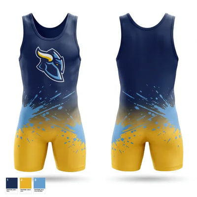 River City Raiders 30714711 Wrestling Singlet - 1