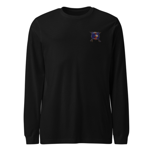 RS HOUSTON 85631959 Unisex Long Sleeve Tee | Bella + Canvas 3501
