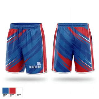 Mens Soccer Shorts, The Rebellion, Men's Soccer, Teamtime, Team time, sublimation, custom sports apparel, team uniforms, spirit wear, spiritwear, sports uniforms, custom shirts, team store, custom team store, fundraiser sports, apparel fundraiser