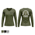 Austell police 80756409 Women's Long Sleeve V-neck Shirt - 1