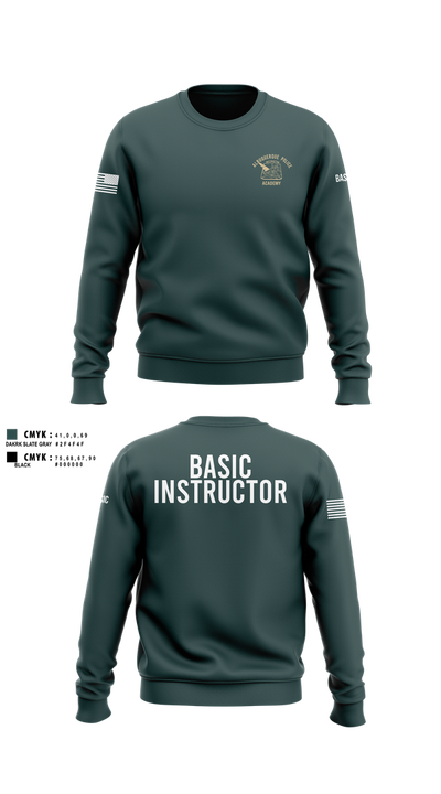 Academy-Basic Unit Crew Neck Sweatshirt - 101