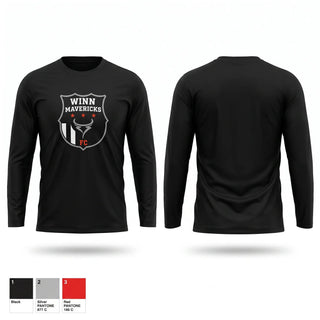 Long Sleeve Performance Shirt, Eagle Pass Winn HS, Men's Soccer, Teamtime, Team time, sublimation, custom sports apparel, team uniforms, spirit wear, spiritwear, sports uniforms, custom shirts, team store, custom team store, fundraiser sports, apparel fundraiser