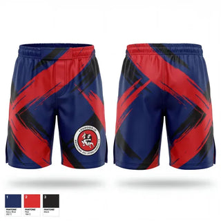 Fight Shorts, Los Mo Dojo Brazilian jiujitsu judo club, , Teamtime, Team time, sublimation, custom sports apparel, team uniforms, spirit wear, spiritwear, sports uniforms, custom shirts, team store, custom team store, fundraiser sports, apparel fundraiser