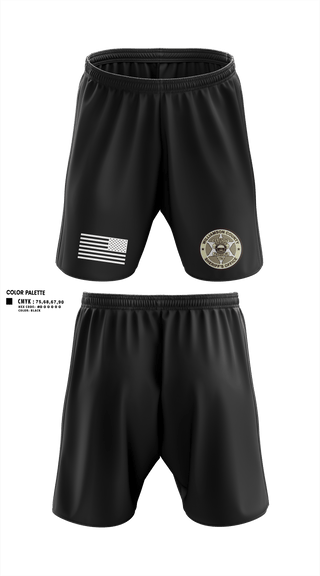 Athletic Shorts With Pockets, Williamson County K-9 Unit, Police, Teamtime, Team time, sublimation, custom sports apparel, team uniforms, spirit wear, spiritwear, sports uniforms, custom shirts, team store, custom team store, fundraiser sports, apparel fundraiser