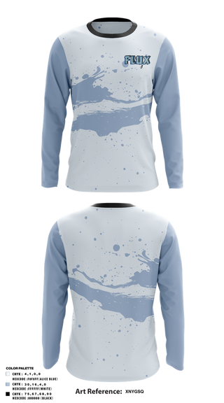 Long Sleeve Performance Shirt, Flux, Track & Field, Teamtime, Team time, sublimation, custom sports apparel, team uniforms, spirit wear, spiritwear, sports uniforms, custom shirts, team store, custom team store, fundraiser sports, apparel fundraiser