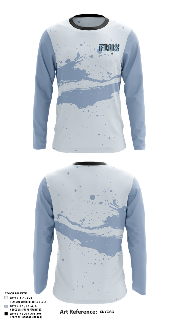 Long Sleeve Performance Shirt, Flux, Track & Field, Teamtime, Team time, sublimation, custom sports apparel, team uniforms, spirit wear, spiritwear, sports uniforms, custom shirts, team store, custom team store, fundraiser sports, apparel fundraiser