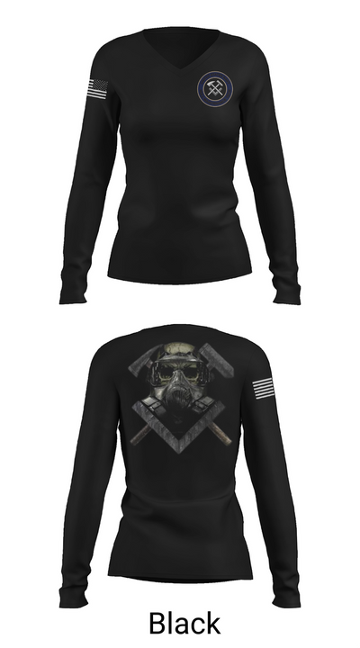 Repair 40995241 Women's Long Sleeve V-neck Shirt - 35