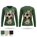 Lady Legends 66039186 Women's Long Sleeve V-neck Shirt - 1
