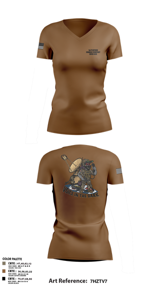 Womens Short Sleeve Vneck Shirt, CCO 603 ASB 3CAB, Army, Teamtime, Team time, sublimation, custom sports apparel, team uniforms, spirit wear, spiritwear, sports uniforms, custom shirts, team store, custom team store, fundraiser sports, apparel fundraiser