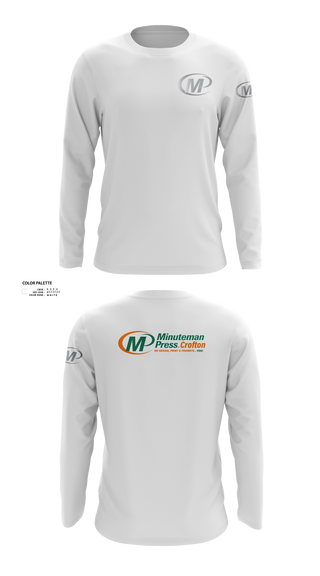 Long Sleeve Performance Shirt, LaTasha Ward - Minuteman Press Crofton , , Teamtime, Team time, sublimation, custom sports apparel, team uniforms, spirit wear, spiritwear, sports uniforms, custom shirts, team store, custom team store, fundraiser sports, apparel fundraiser