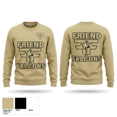 Friend Lady Falcons Crew Neck Sweatshirt - 1