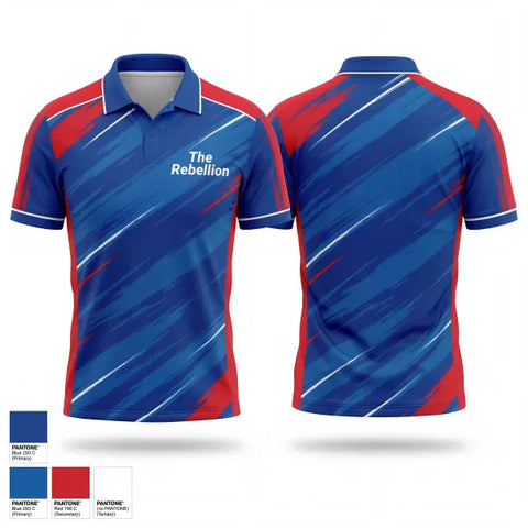 Short Sleeve Performance Polo, The Rebellion, Men's Soccer, Teamtime, Team time, sublimation, custom sports apparel, team uniforms, spirit wear, spiritwear, sports uniforms, custom shirts, team store, custom team store, fundraiser sports, apparel fundraiser