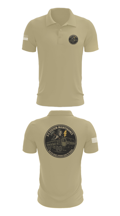 3-2 ADA 51823932 Short Sleeve Performance Polo - 87