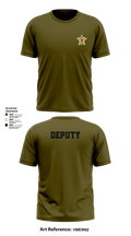 Glasscock County Sheriff’s Office 69897945 Short Sleeve Performance Shirt - 30