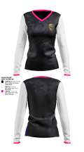 Northwest Optimist FC Women's Long Sleeve V-neck Shirt - 1