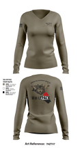 229th mp co Women's Long Sleeve V-neck Shirt - 101