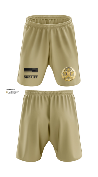 Athletic Shorts With Pockets, Susquehanna County Sheriff, Police, Teamtime, Team time, sublimation, custom sports apparel, team uniforms, spirit wear, spiritwear, sports uniforms, custom shirts, team store, custom team store, fundraiser sports, apparel fundraiser