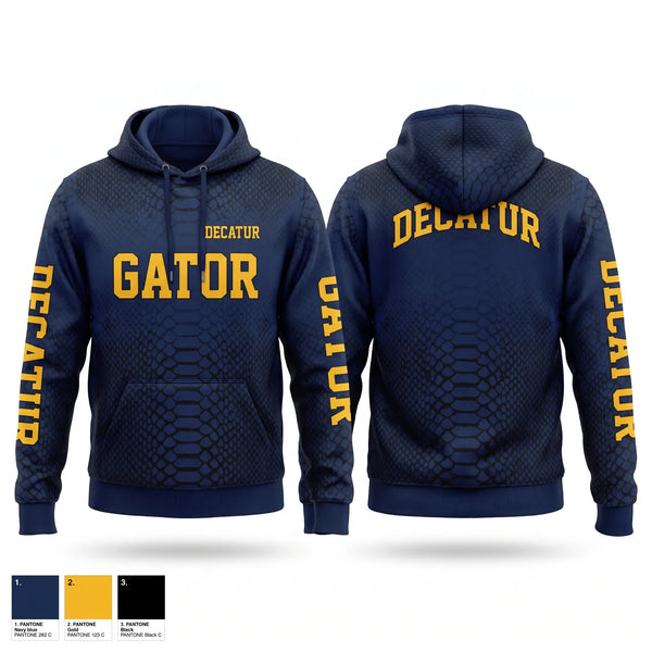 Hoodie, Decator, , Teamtime, Team time, sublimation, custom sports apparel, team uniforms, spirit wear, spiritwear, sports uniforms, custom shirts, team store, custom team store, fundraiser sports, apparel fundraiser
