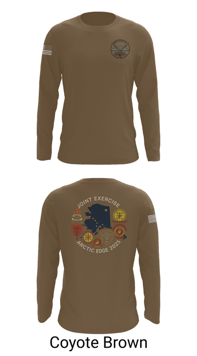RCKT BTRY D 2nd BN 14th MAR 78897575 Long Sleeve Performance Shirt 6