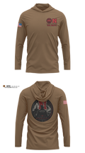Blackshirt Battalion 7069830 Long Sleeve Performance Shirt with hood - 3