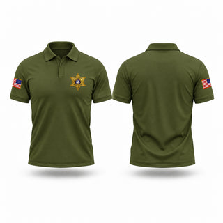 Short Sleeve Performance Polo, Pointe Coupee Sheriff's Office, Police, Teamtime, Team time, sublimation, custom sports apparel, team uniforms, spirit wear, spiritwear, sports uniforms, custom shirts, team store, custom team store, fundraiser sports, apparel fundraiser