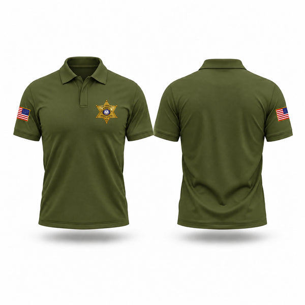 Short Sleeve Performance Polo, Pointe Coupee Sheriff's Office, Police, Teamtime, Team time, sublimation, custom sports apparel, team uniforms, spirit wear, spiritwear, sports uniforms, custom shirts, team store, custom team store, fundraiser sports, apparel fundraiser