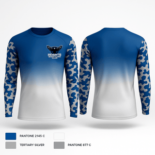 Long Sleeve Performance Shirt, Heights wrestling club, Wrestling, Teamtime, Team time, sublimation, custom sports apparel, team uniforms, spirit wear, spiritwear, sports uniforms, custom shirts, team store, custom team store, fundraiser sports, apparel fundraiser