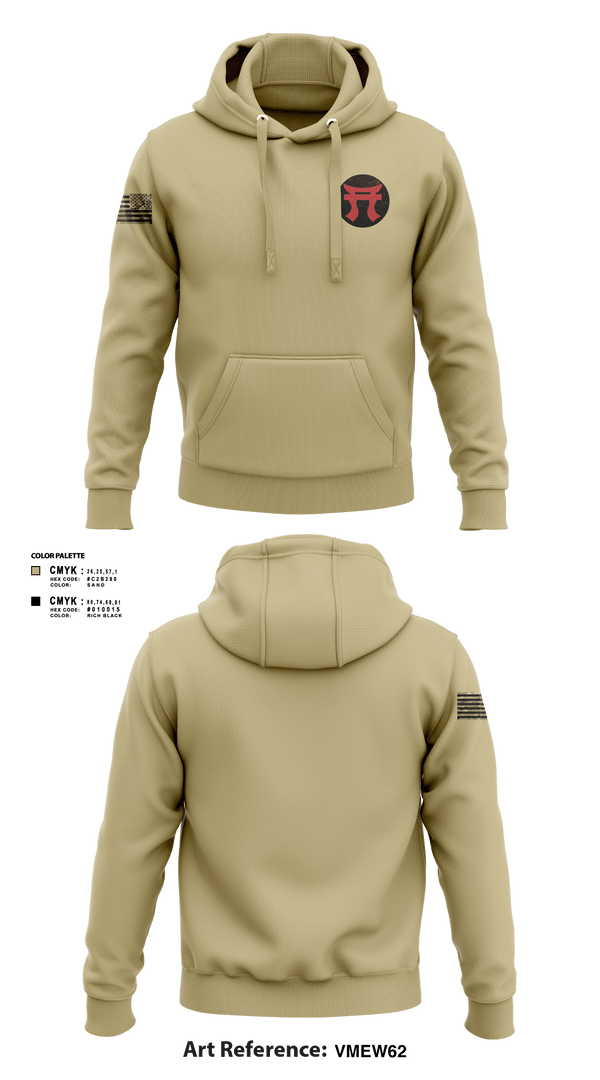 Hoodie, 187th Iron Rakkasans, Army, Teamtime, Team time, sublimation, custom sports apparel, team uniforms, spirit wear, spiritwear, sports uniforms, custom shirts, team store, custom team store, fundraiser sports, apparel fundraiser
