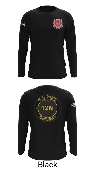 1153rd Firefighter Unit 94672135 Long Sleeve Performance Shirt 25