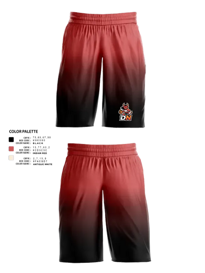 Demon Nation 74846031 Womens Basketball Shorts - 21