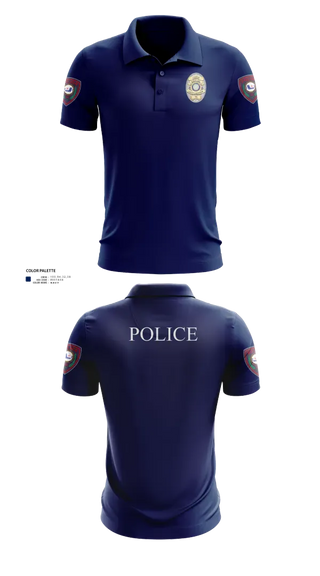 Short Sleeve Performance Polo, LACY LAKEVIEW POLICE, Police, Teamtime, Team time, sublimation, custom sports apparel, team uniforms, spirit wear, spiritwear, sports uniforms, custom shirts, team store, custom team store, fundraiser sports, apparel fundraiser