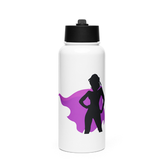 Operation Juliet 94701748 Stainless Steel Water Bottle with a Straw Lid
