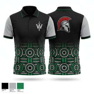 Short Sleeve Performance Polo, Warriors Lair, , Teamtime, Team time, sublimation, custom sports apparel, team uniforms, spirit wear, spiritwear, sports uniforms, custom shirts, team store, custom team store, fundraiser sports, apparel fundraiser