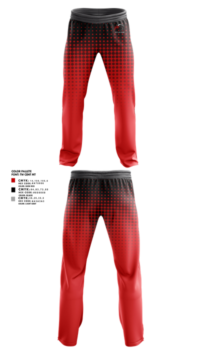 Suitland Rams 59741990 Sweatpants - 1