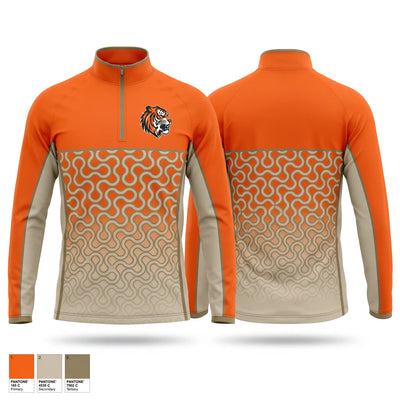 HERRIN TIGERS 91530061 Quarter Zip Jacket - 1