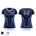 Night Owls Women's Short Sleeve V-neck Shirt - 1