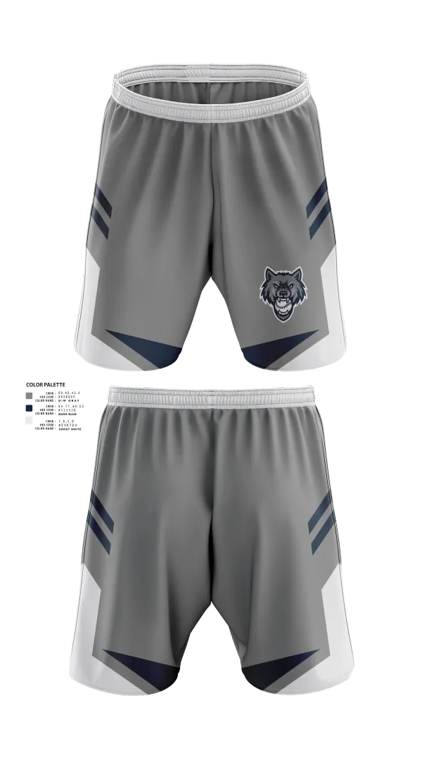 Athletic Shorts With Pockets, Eagle River Wolves, Baseball, Teamtime, Team time, sublimation, custom sports apparel, team uniforms, spirit wear, spiritwear, sports uniforms, custom shirts, team store, custom team store, fundraiser sports, apparel fundraiser